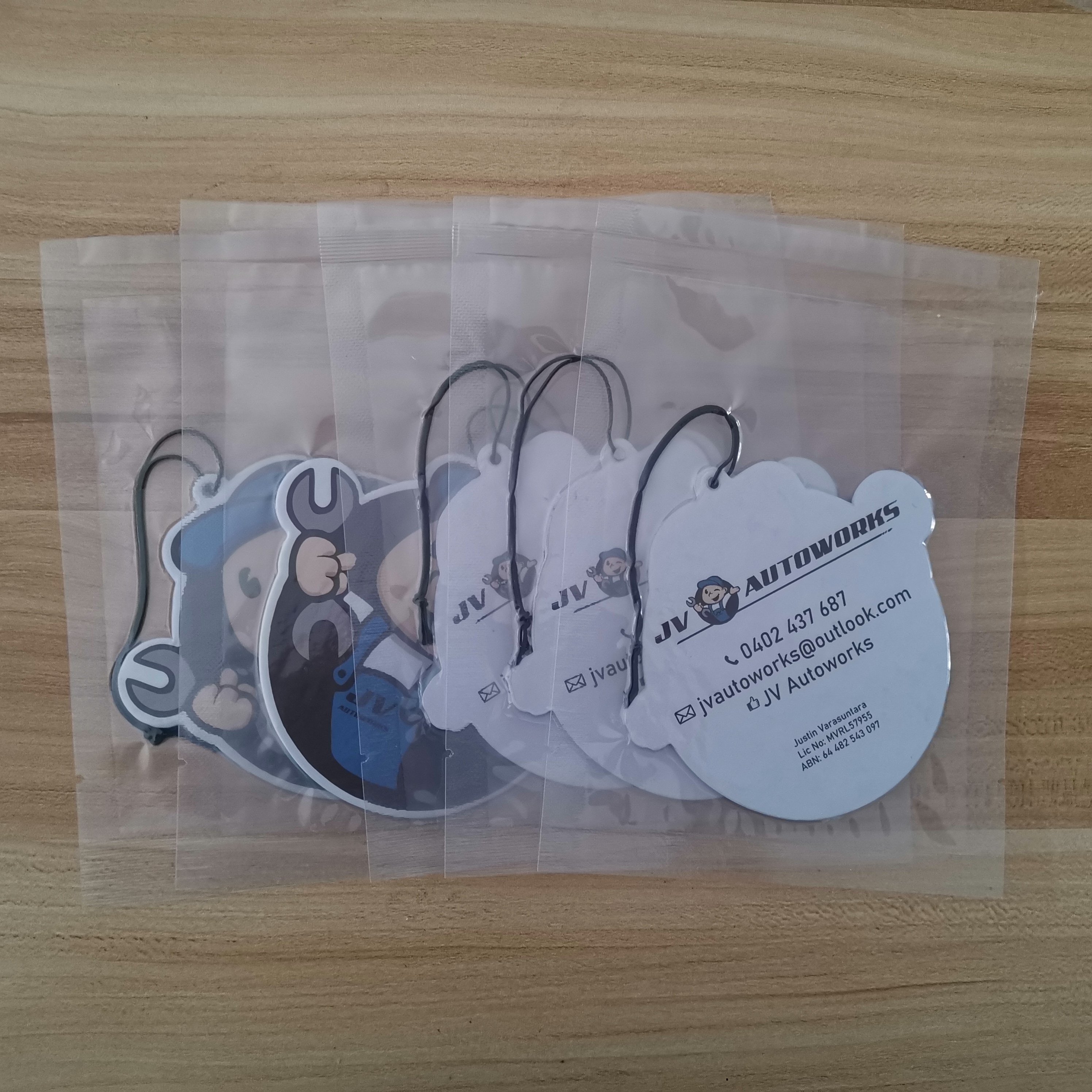 Super strong long lasting scent custom design paper car air freshener Different smells custom air freshener car with logo