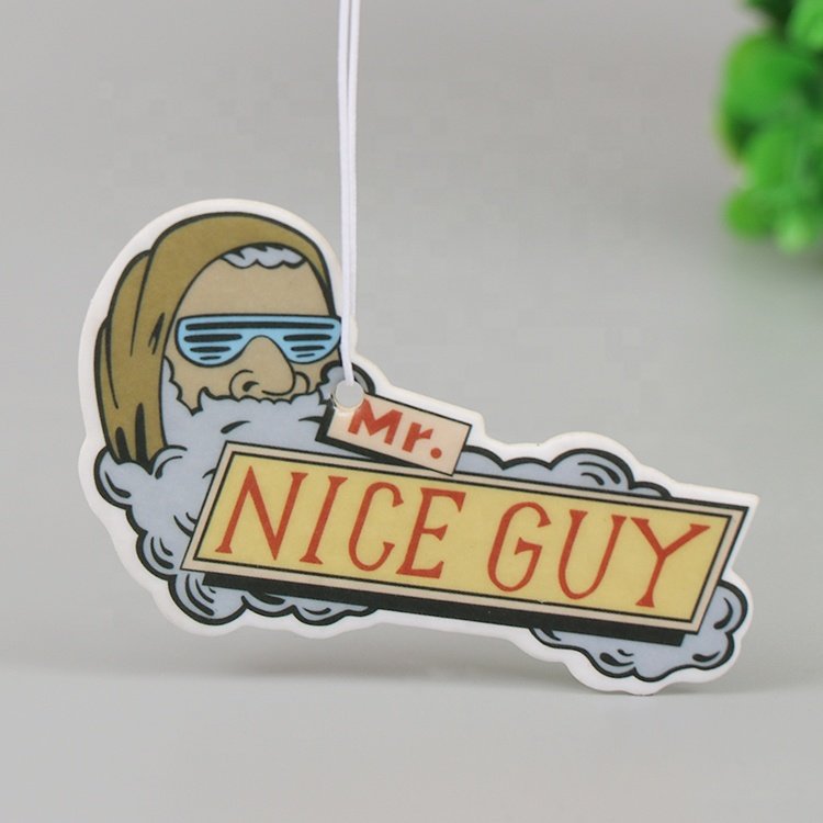 Popular Factory Price High Quality Wholesale Customized Design Customized Fragrance Hanging Paper Car Air Freshener