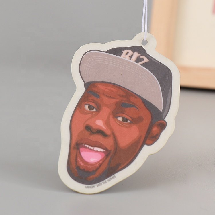 Popular Factory Price High Quality Wholesale Customized Design Customized Fragrance Hanging Paper Car Air Freshener