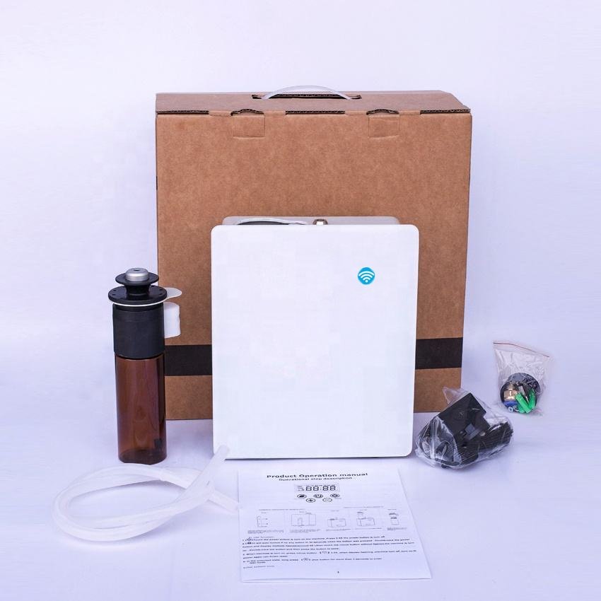 Aroma Diffuser Commercial Wall Mounted Nebulizer Essential Oil Air Scent Machine HVAC Diffuser Air Fresheners With WIFI