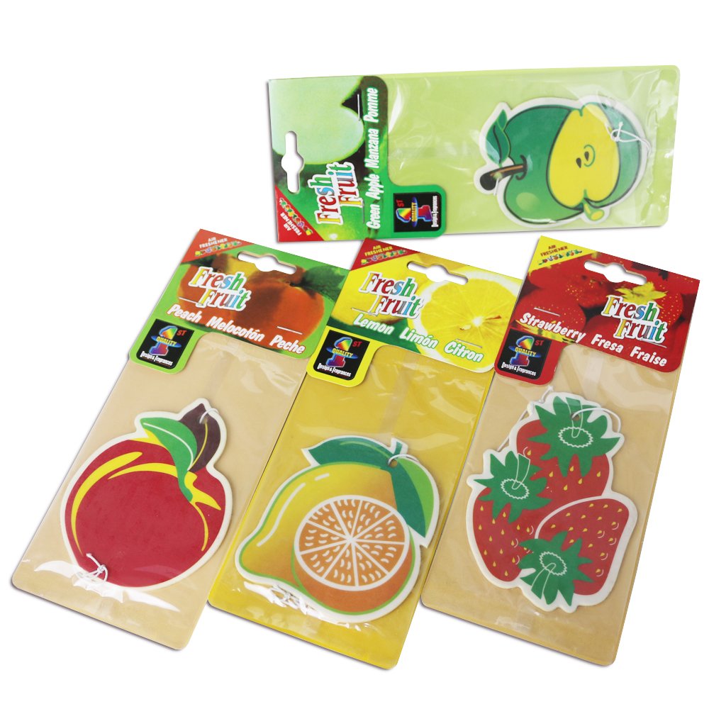 Car Perfume Diffuser Scents Air Freshener Absorbent Paper for Hanging Tree Car Scent Pine Flavoring Airfreshener
