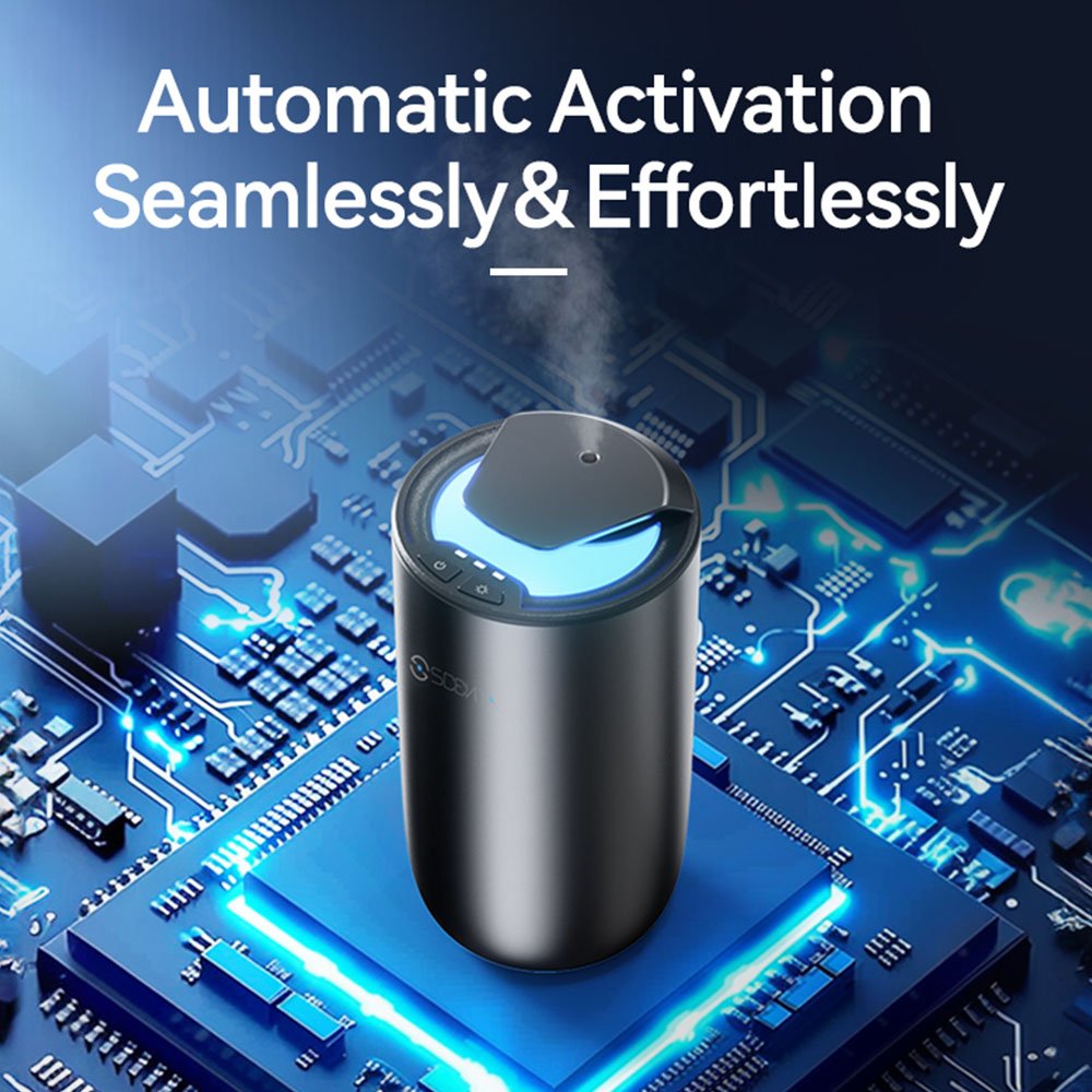 SCENTA Hot Sale Luxury USB Rechargeable Mini Perfume Diffuser,Custom Logo Portable Intelligent Scent Nebulizer Diffuser for Car