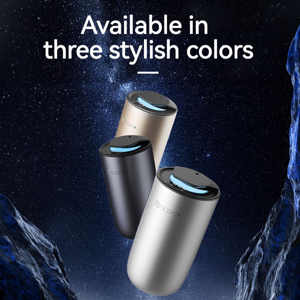 SCENTA Hot Sale Luxury USB Rechargeable Mini Perfume Diffuser,Custom Logo Portable Intelligent Scent Nebulizer Diffuser for Car