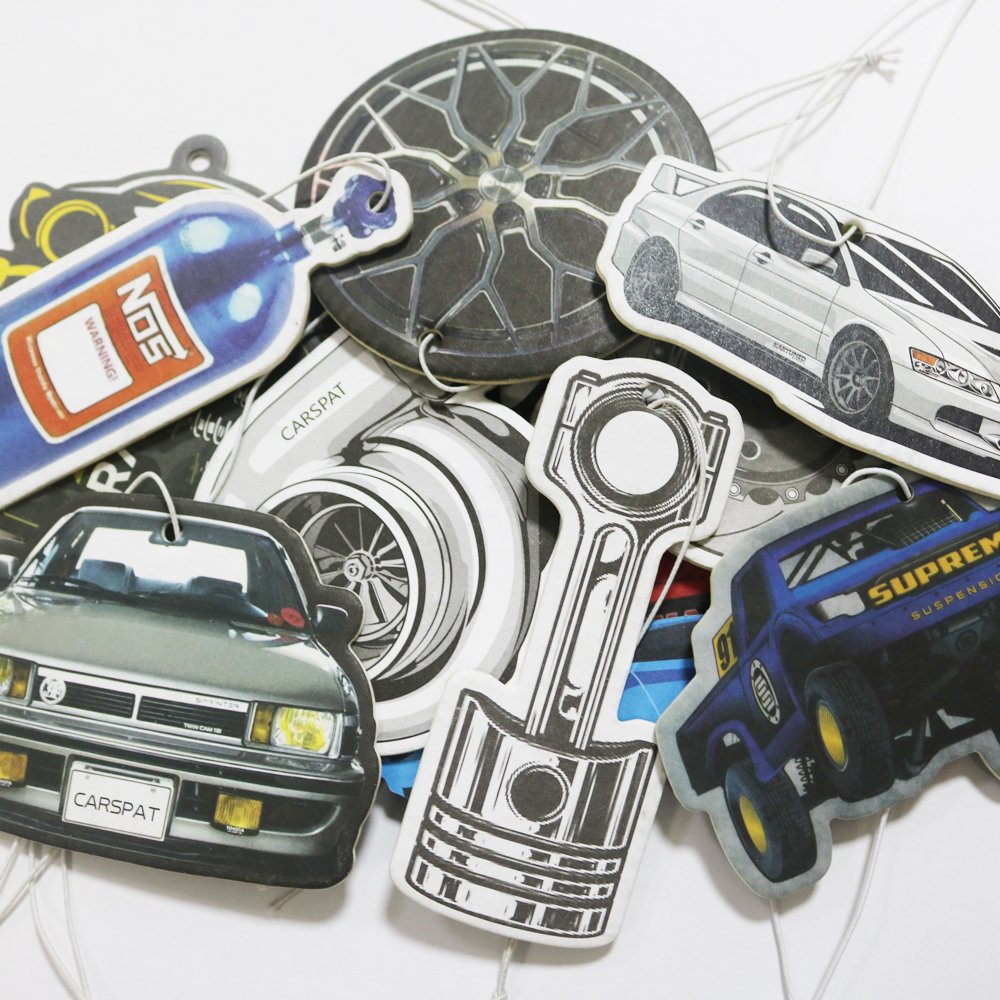 Customized Long Lasting Paper Hanging Car Air Freshener Fragrance Smells JDM Custom Logo Car Air Freshener