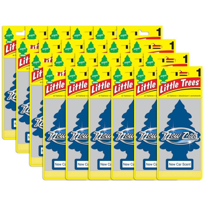 Little Trees Car Freshener New Car Scent (Pack of 24)
