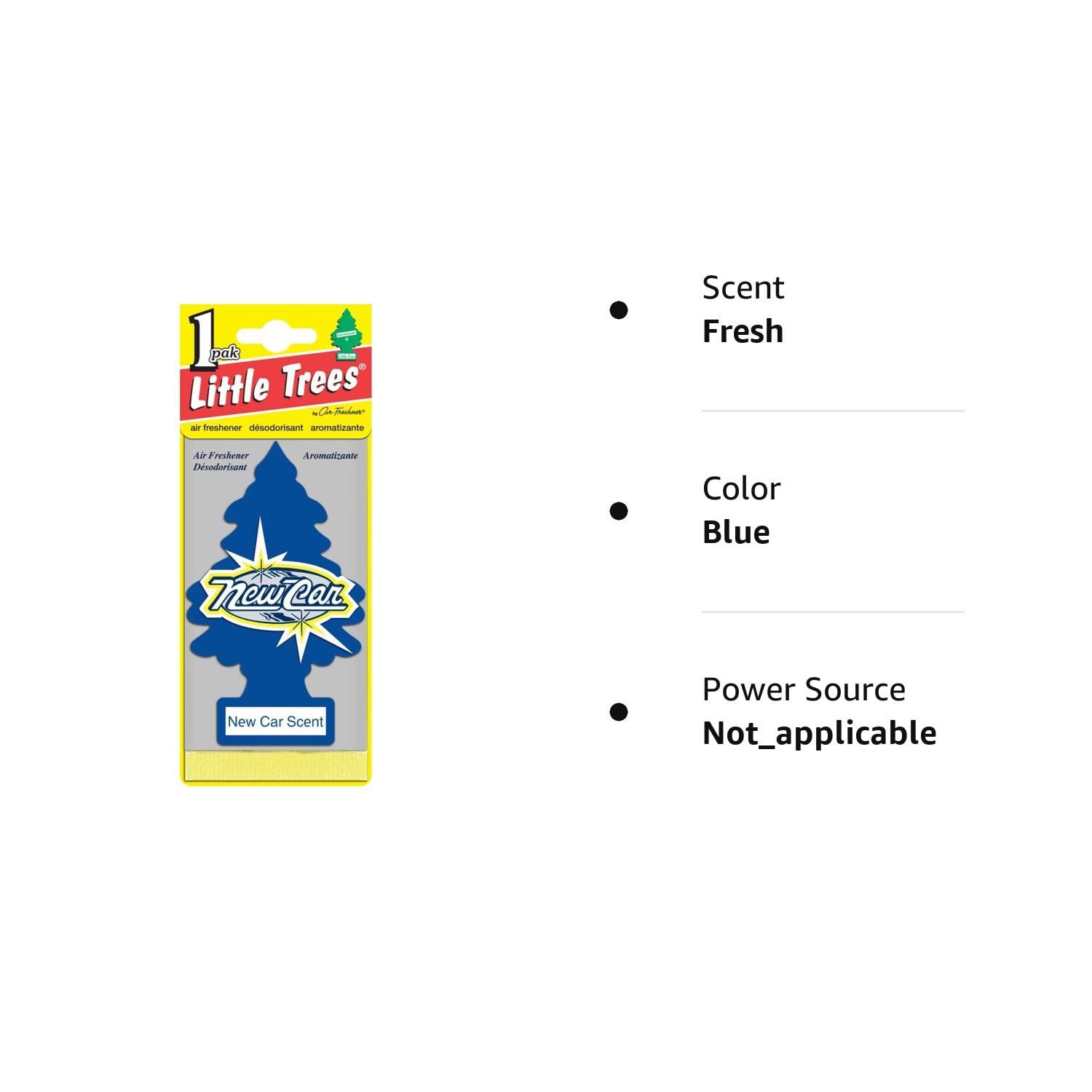 Little Trees Car Freshener New Car Scent (Pack of 24)
