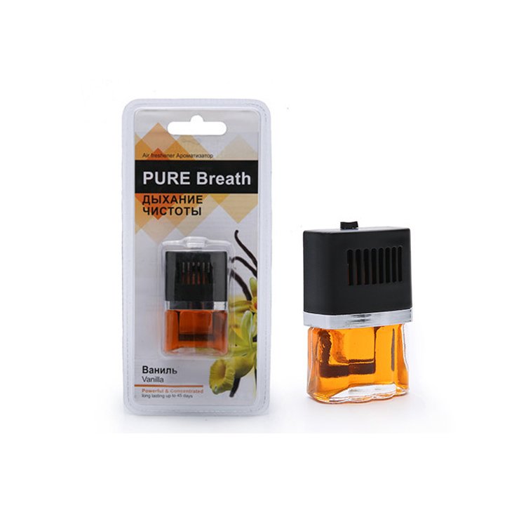 Modern 10ml Glass & Plastic Car Vent Clip Air Conditioner Perfume Customizable Size Car Air Freshener for Dashboard
