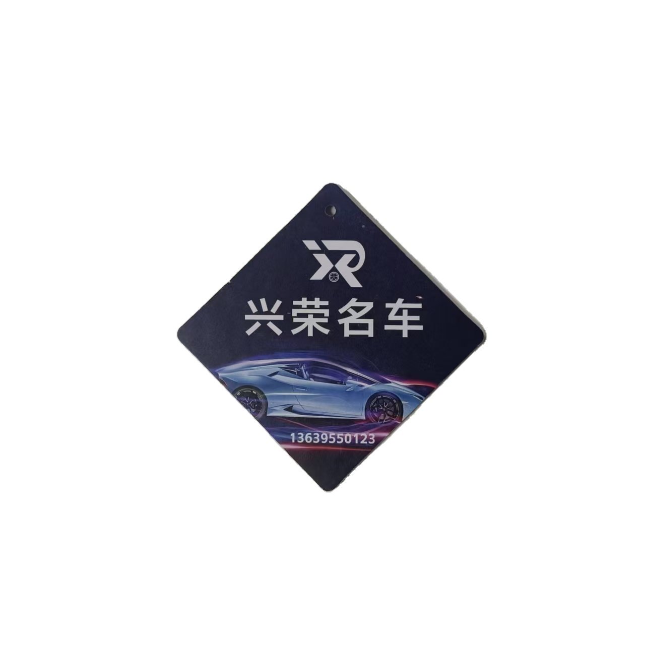 Custom Anime Air Freshener High Quality Logo Paper Card Long-Lasting Car In-Car Air Fresheners Promotional Gift