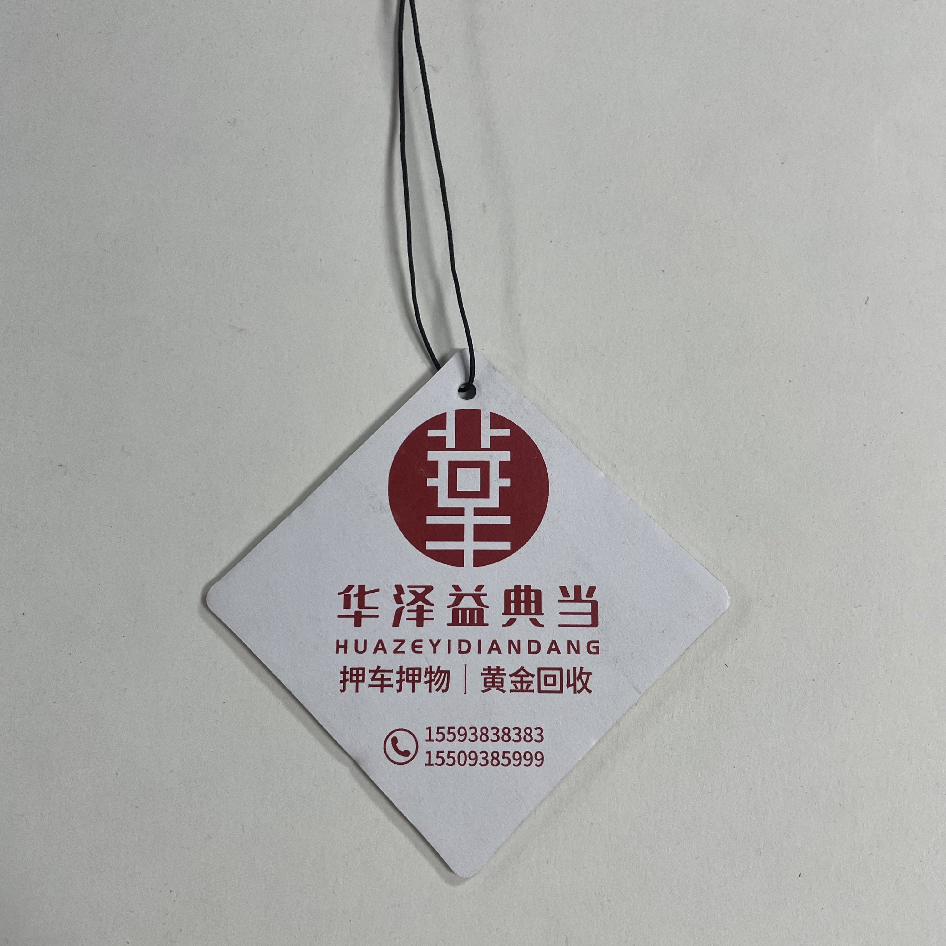 Hot Selling Custom Air Freshener for In-Car Placement