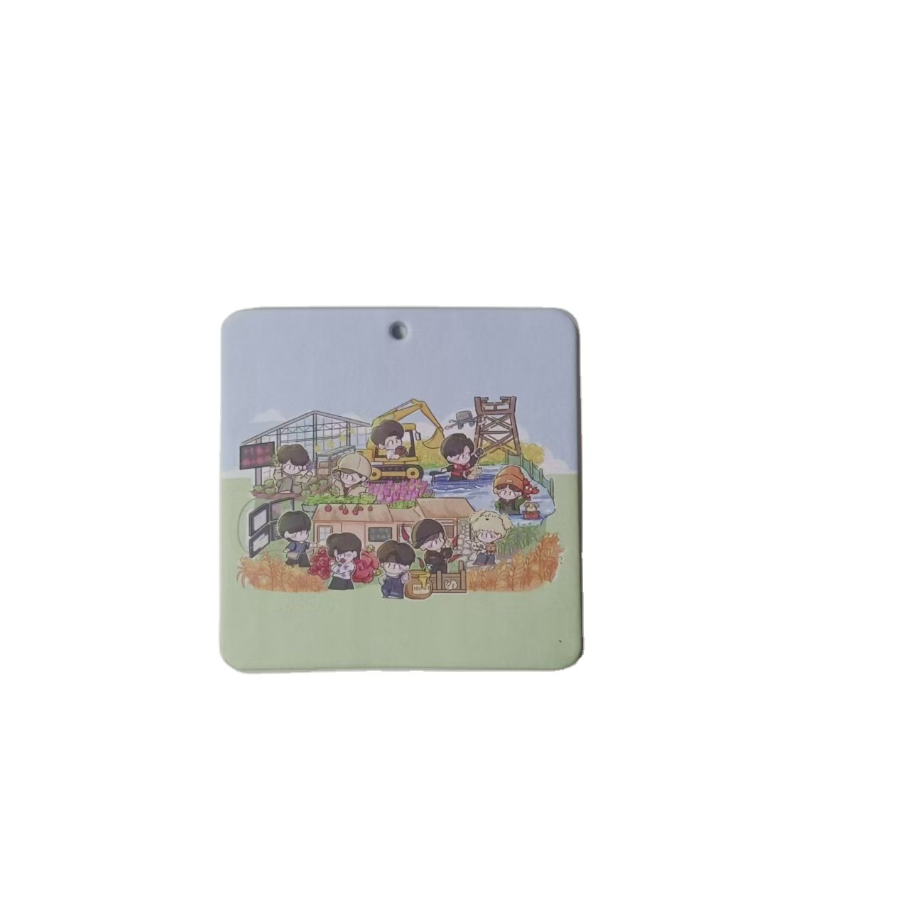 Enviroscent Custom Hanging Paper Air Freshener Non-Toxic Natural In-Car Fragrance Enhancer