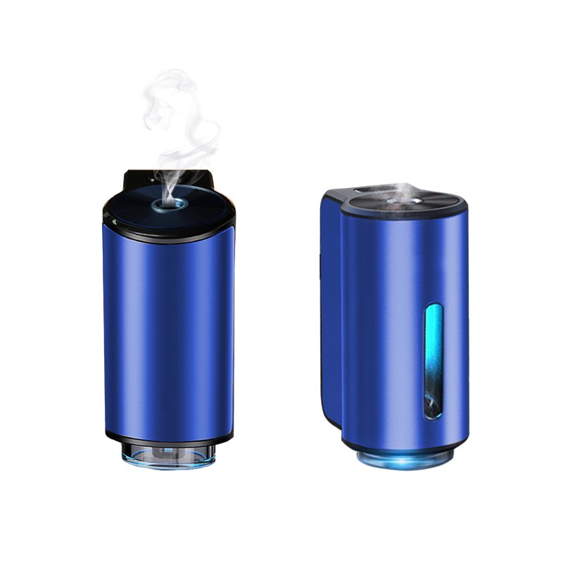 New Arrival Mini Rechargeable Car Air Purifier Waterless Essential Oil Alloy Car Vent Clip Car Aroma Diffuser Humidifier