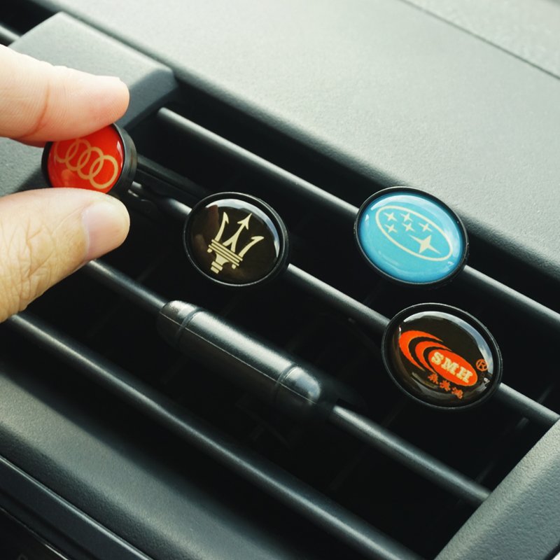Wholesale Custom logo Fragrance Stick Car Perfume Vent Clip Sticks OEM ODM Portable Air Freshener In The Car