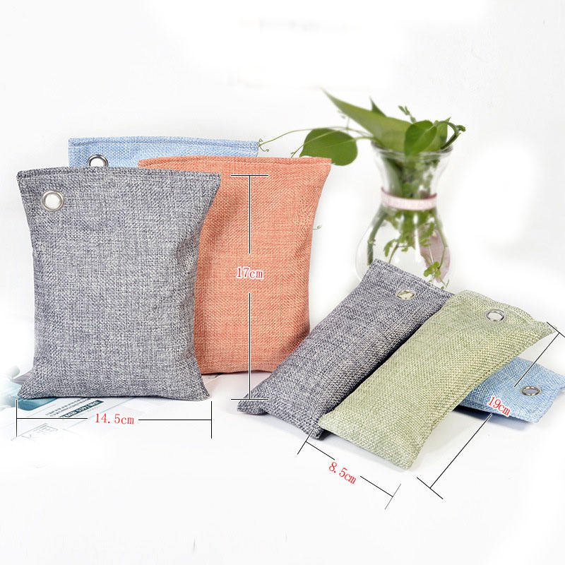 Home Bamboo Charcoal Air Purifier Bag custom logo Activated Absorber Bamboo Charcoal Air Purifying Bag Freshen