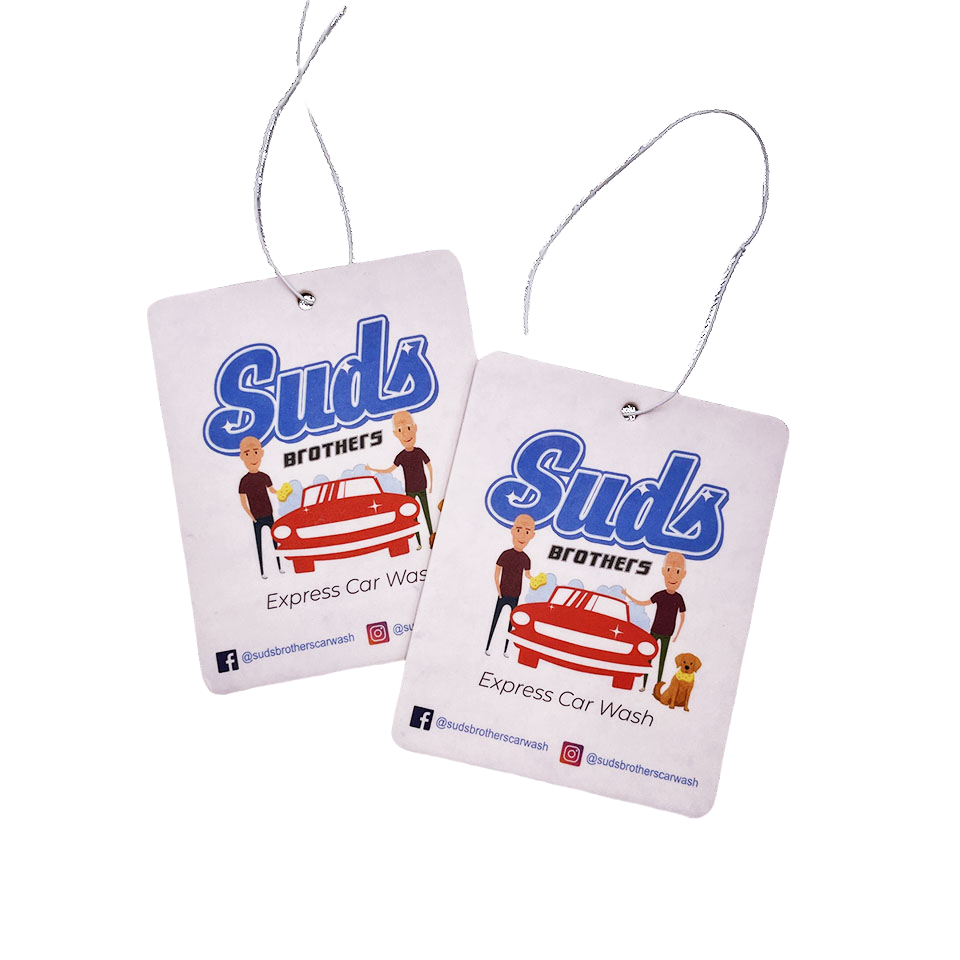 Promotional Custom Paper Hanging Car Air Freshener Paper Car Air Freshener Cute Air Freshener Car Paper
