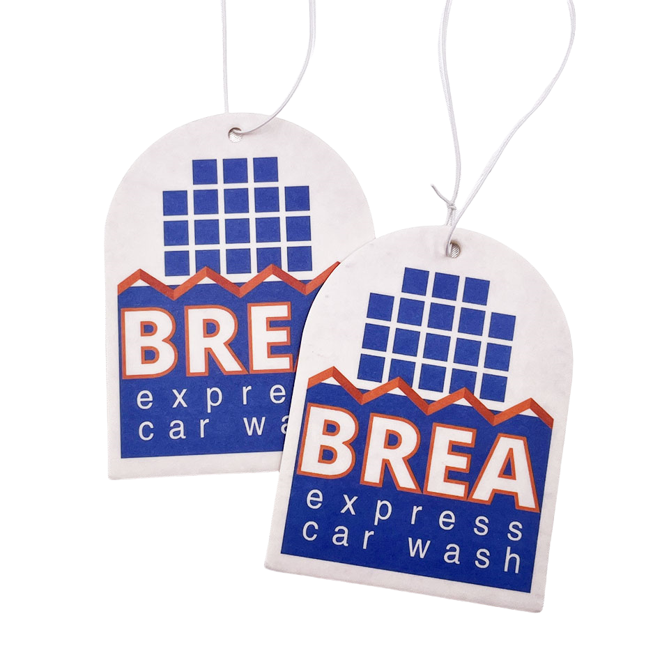Promotional Custom Paper Hanging Car Air Freshener Paper Car Air Freshener Cute Air Freshener Car Paper