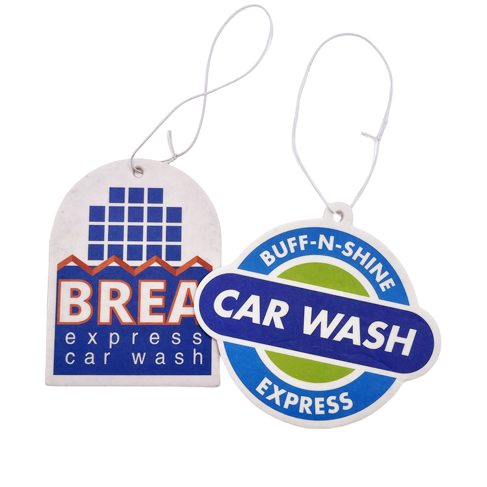 Promotional Custom Paper Hanging Car Air Freshener Paper Car Air Freshener Cute Air Freshener Car Paper