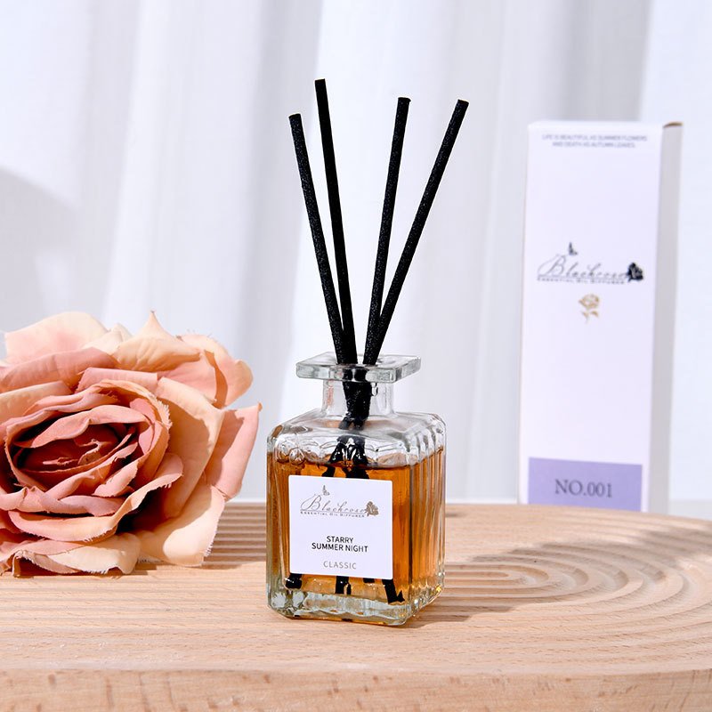 Hot Sale 2024 Home Decor Perfume Fragrance Natural Essential Oil Reed Diffuser With Aroma Stick