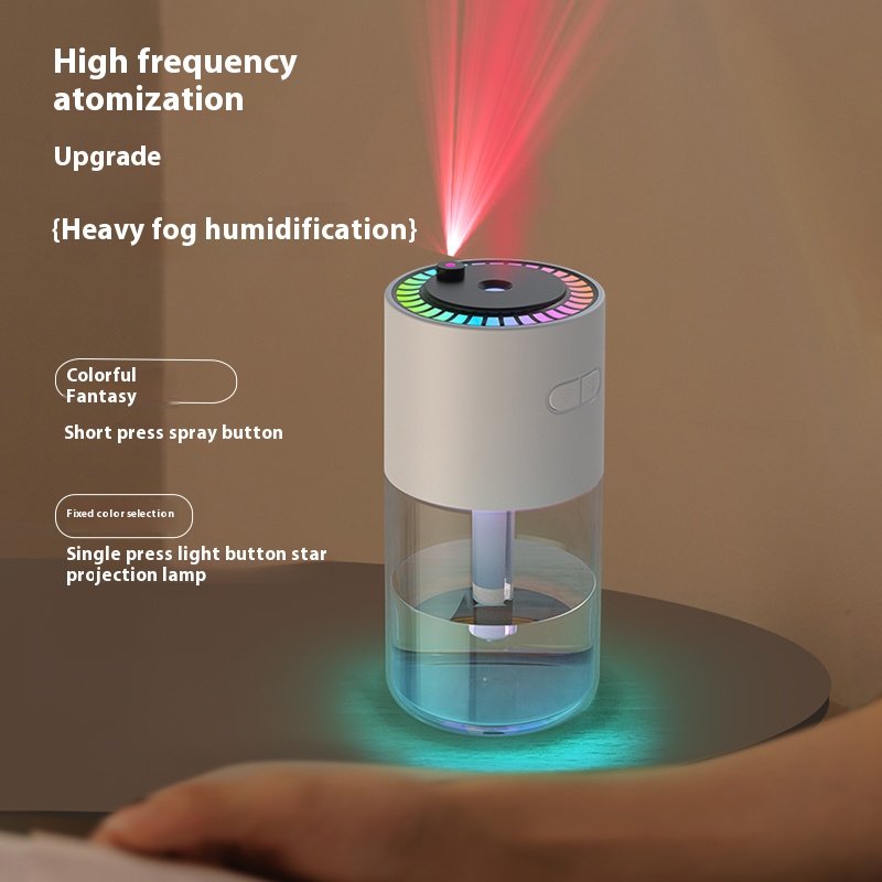 New Product High Frequency Atomization Night Light Starry Sky Light Aromatherapy Machine Car Humidifier