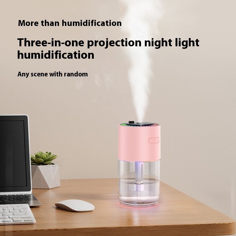 New Product High Frequency Atomization Night Light Starry Sky Light Aromatherapy Machine Car Humidifier