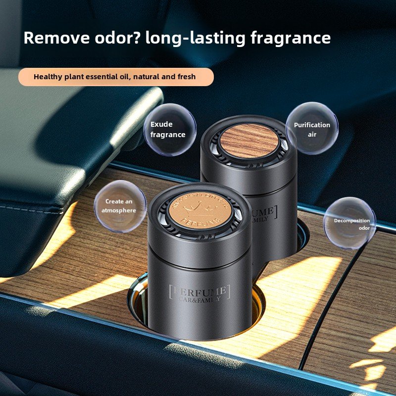 Cool Solid Wood Grain Car Aromatherapy Ornaments Light Fragrance Clip Decoration for Men and Women Dropshipping