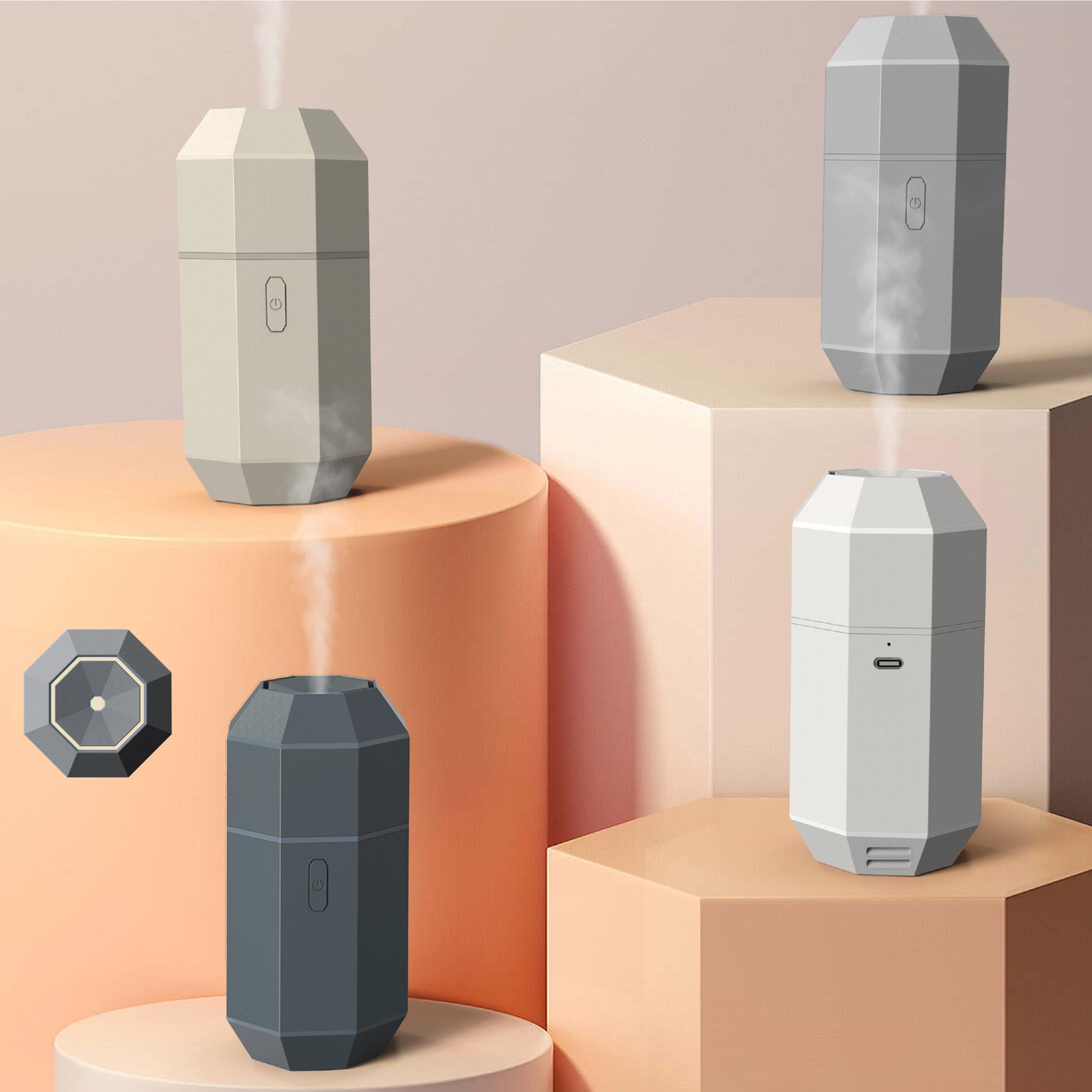 New Air Freshener Fragrance Aroma Perfume Car Diffuser Wholesale Scent USB Essential Oil Aromatherapy Diffuser