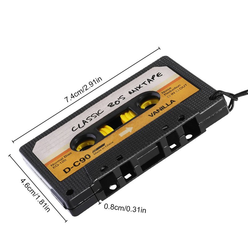 Masthome Creative Audio Cassette Design Hanging Car Air Freshener Aroma Diffuser TPR Custom Car Scents Air Freshener