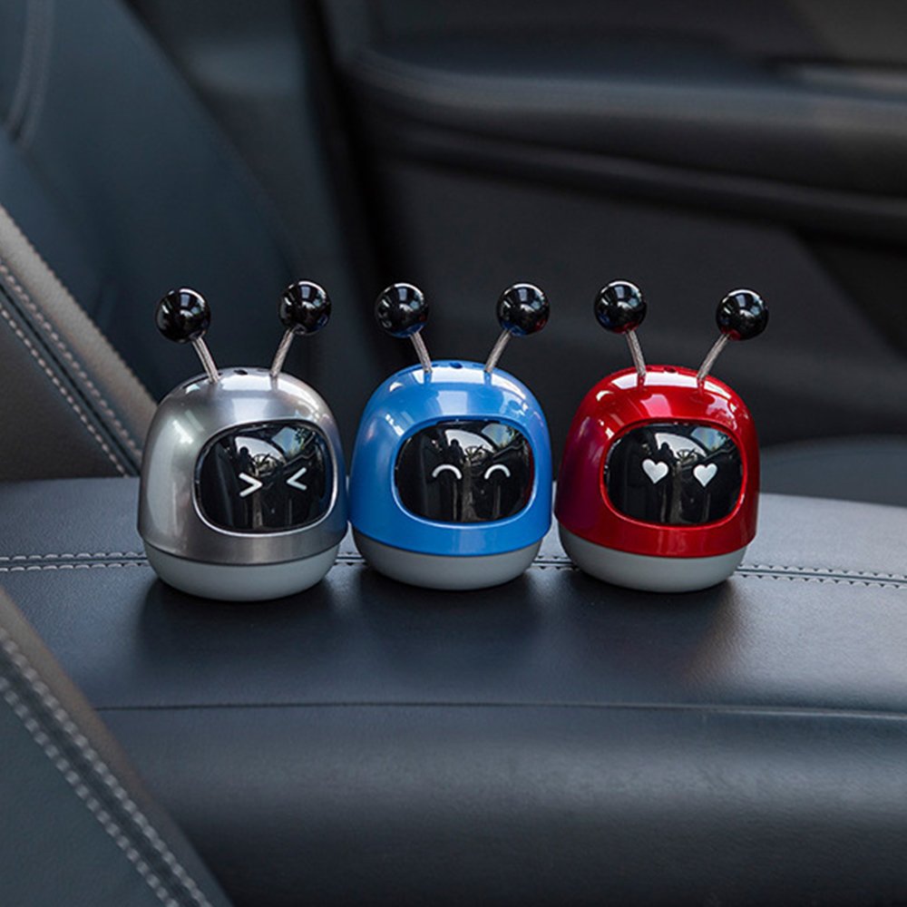 Car Freshener Robot Aromatherapy Car Dashboard Perfume Ornaments Fragrance Manufacturers Car Scent Air Freshener