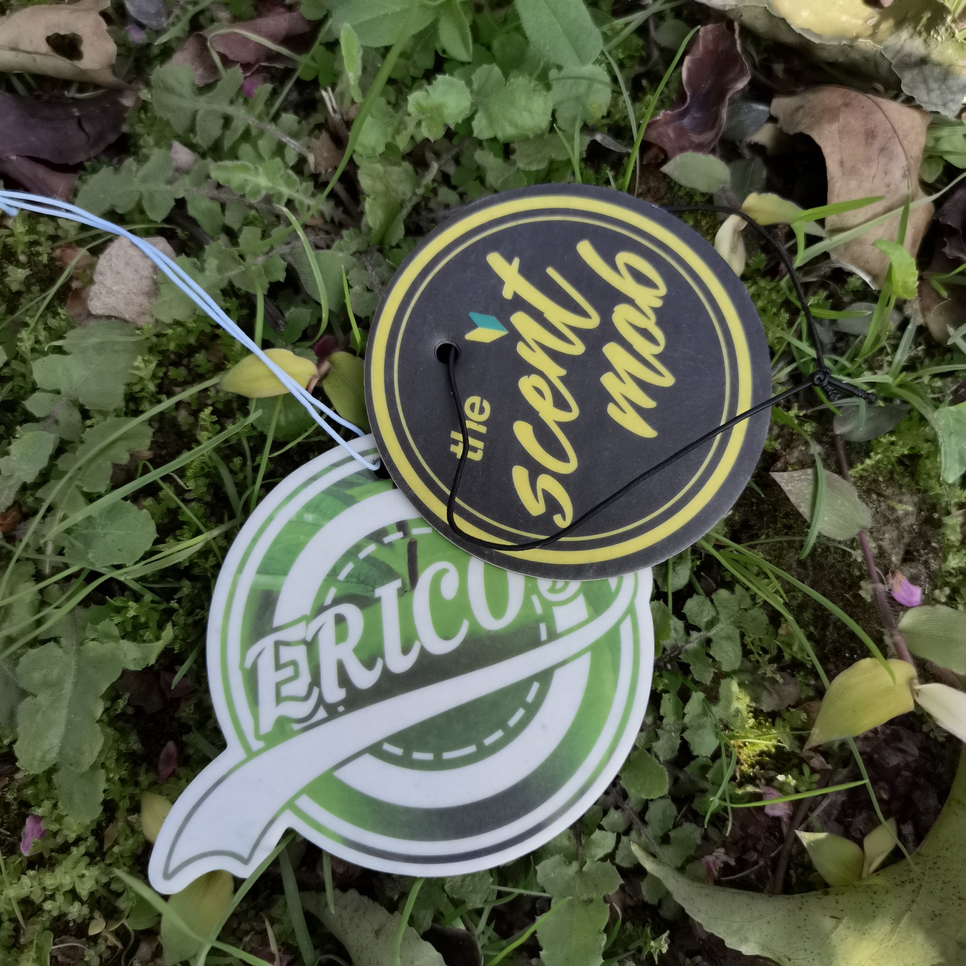 Custom Design Logo Paper Hanging Car Air Freshener With Long Lasting