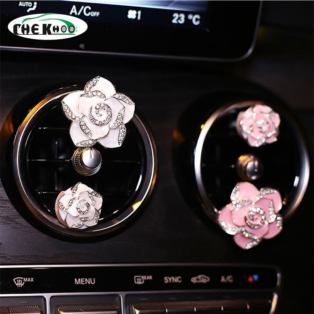 Flower Car Perfume Car Air Freshener Supplement Auto Air Outlet Perfume Car Air Conditioner Vent Auto Solid Perfume Auto Product