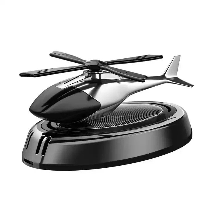 New design airplane model car-mounted solar car interior odor removal high-end perfume Car Air Freshener