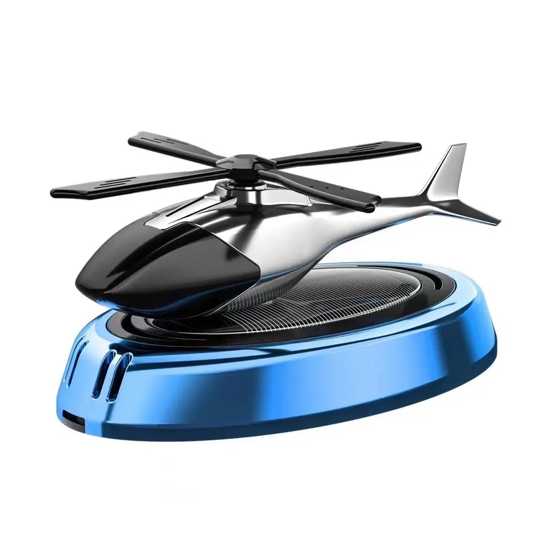 New design airplane model car-mounted solar car interior odor removal high-end perfume Car Air Freshener