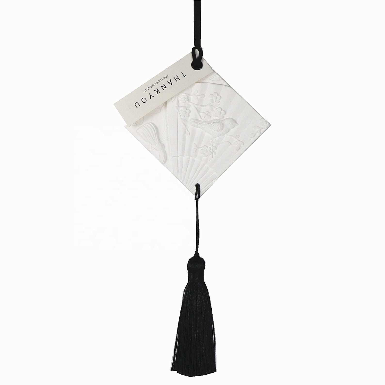 Stocked Chinese Style Hanging Car Wardrobe Air Freshener Scented Ceramic Aroma Porcelain Fragrance Essential Oil Diffuser