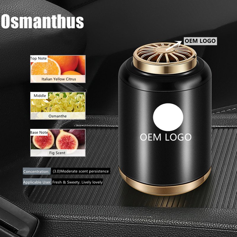 Car Air Freshener Luxury Alloy Perfume Auto Indoor Air Purifier Aromatherapy Fragrance Diffuser / Car Perfume Car Accessories