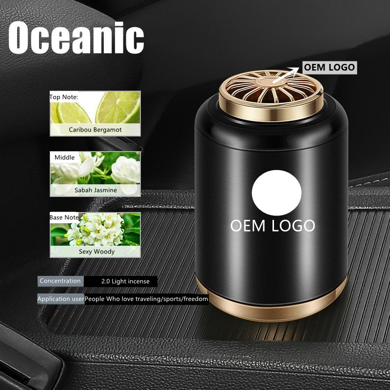 Car Air Freshener Luxury Alloy Perfume Auto Indoor Air Purifier Aromatherapy Fragrance Diffuser / Car Perfume Car Accessories