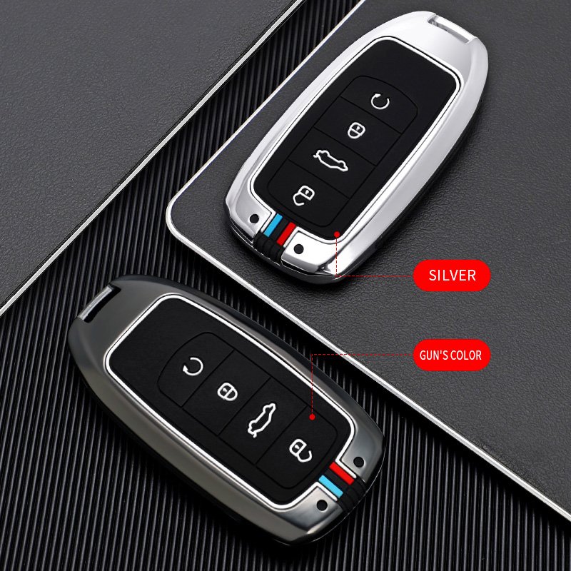 Car Key Case Cover Protective Shell Fob For Chery Tiggo 8 PLUS 8 Pro 7 Pro Arrizo 5 PLUS 2021 Car Holder Bag Styling Accessories