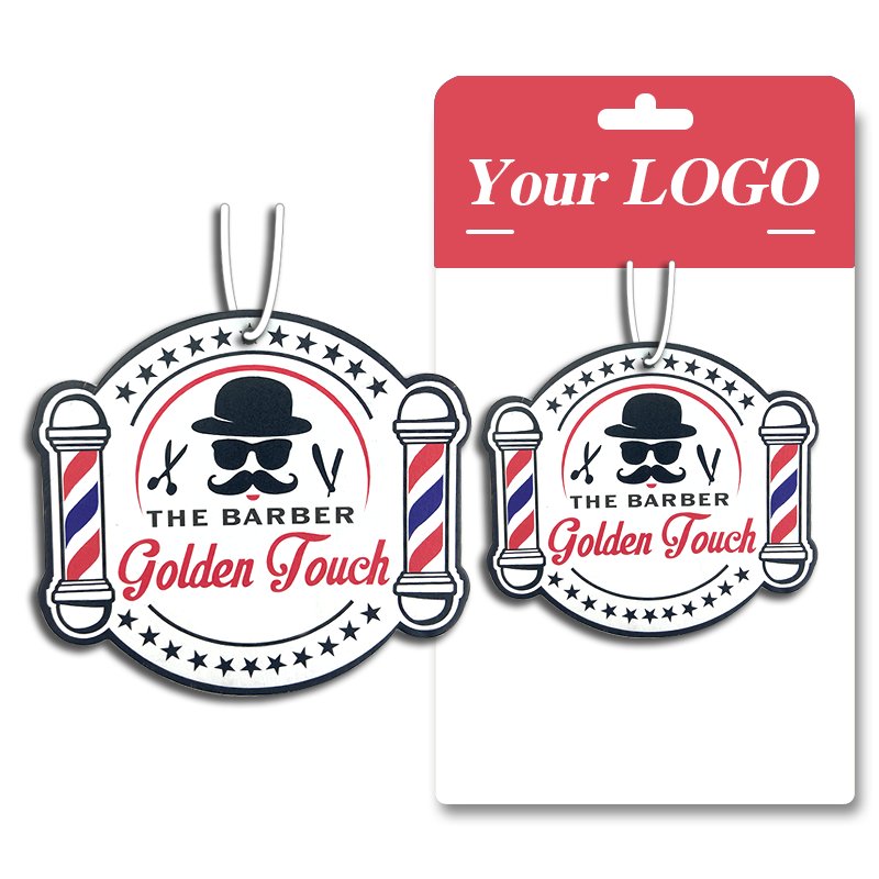 Personalized Custom Logo Car Paper Air Freshener Perfume Hanging Scents Air Freshener For Car Air Freshener