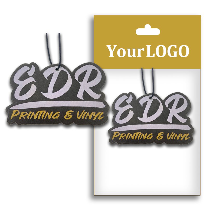 Personalized Custom Logo Car Paper Air Freshener Perfume Hanging Scents Air Freshener For Car Air Freshener
