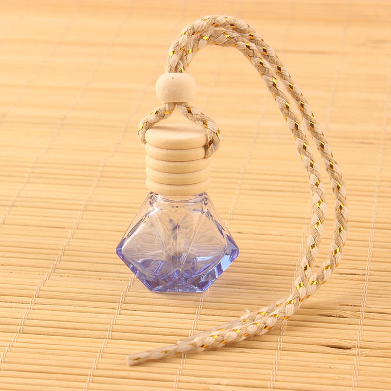 Wholesale popular cologne car air freshener car scent fragrance glass bottle air freshener for home freshener with bloom scent