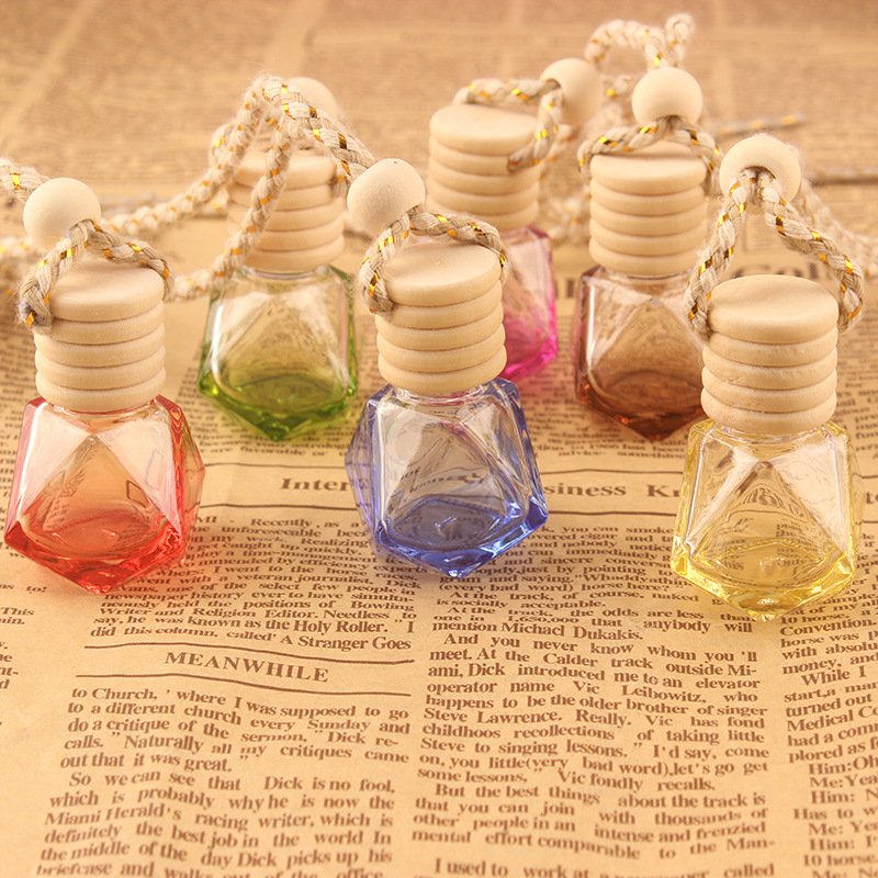 Wholesale popular cologne car air freshener car scent fragrance glass bottle air freshener for home freshener with bloom scent