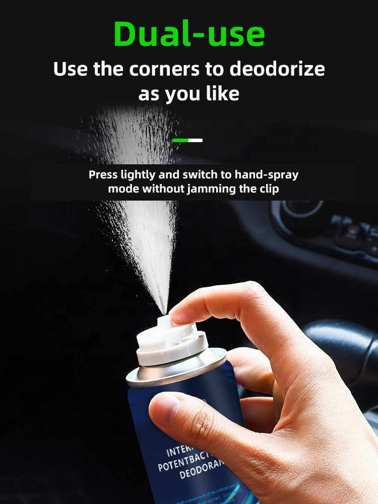 High Quality Anti-Bacterial Car Deodorant Scent Freshener Spray Odor Remover Air Cleaner Interior