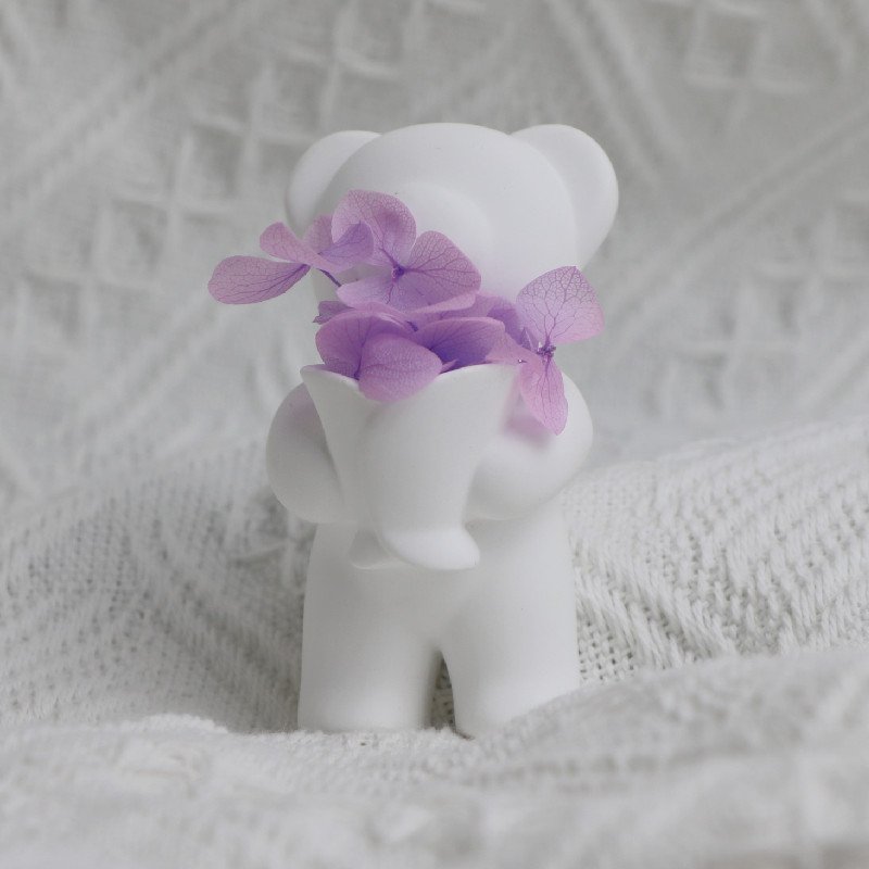 Cute bear shaped household car decoration fragrant ceramics fragrant gypsum essential oil diffuser Air freshener