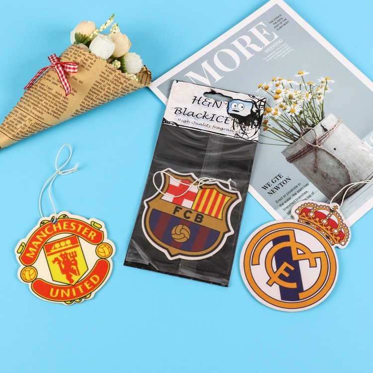 2024 custom long lasting air freshener aromatherapy car air freshener with card