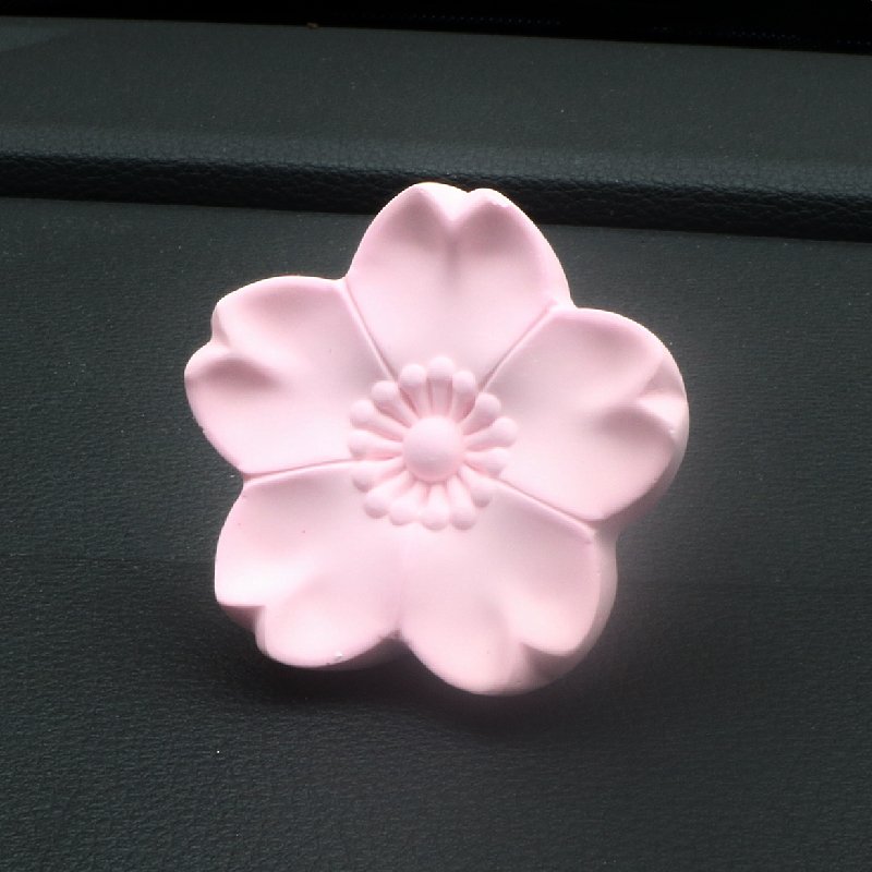 Stocked Wholesale Handmade Car Vent Aroma Ceramic Stone Air Freshener Decoration Fragrance Essential Oil Diffuser Clip
