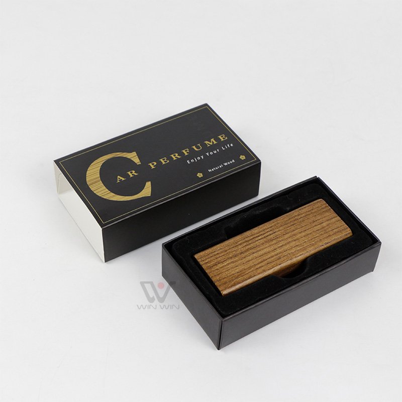 Best Selling OEM Car Fragrance Perfume Diffuser Vent Clip Fragrance Diffusing Wooden Car Scent Air Freshener