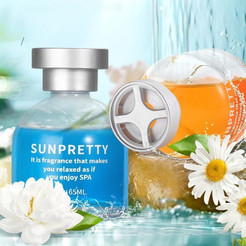 New arrival promotional gift liquid car aromatherapy air freshener Car Bottle Perfume glass bottle diffuser Fragrance