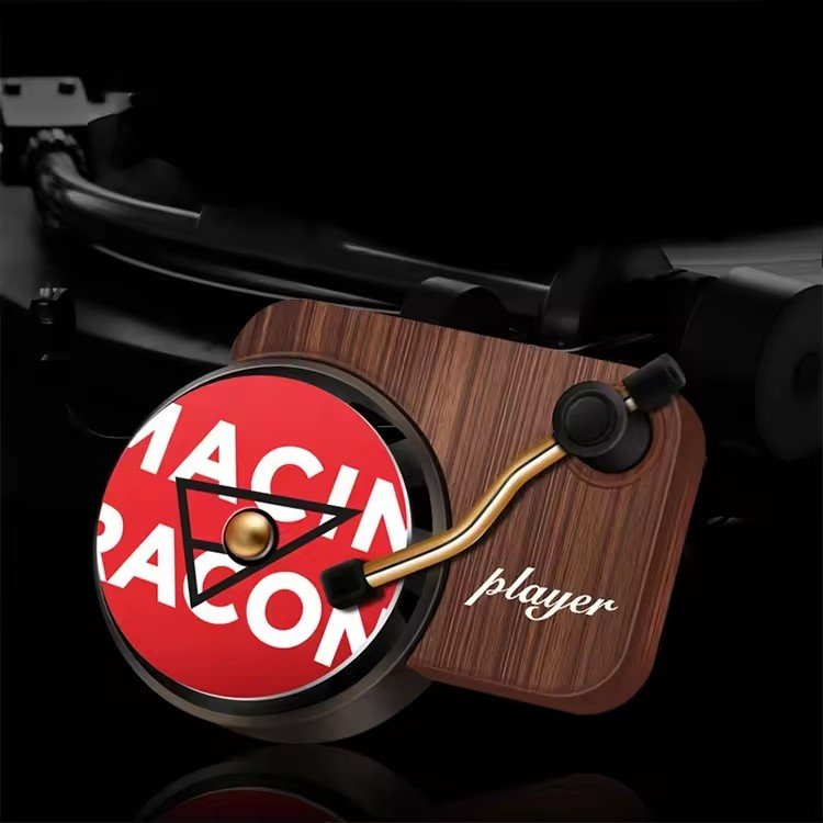 HOT Unique Record Player Car Aroma Diffuser Car Vent Clips Air Freshener