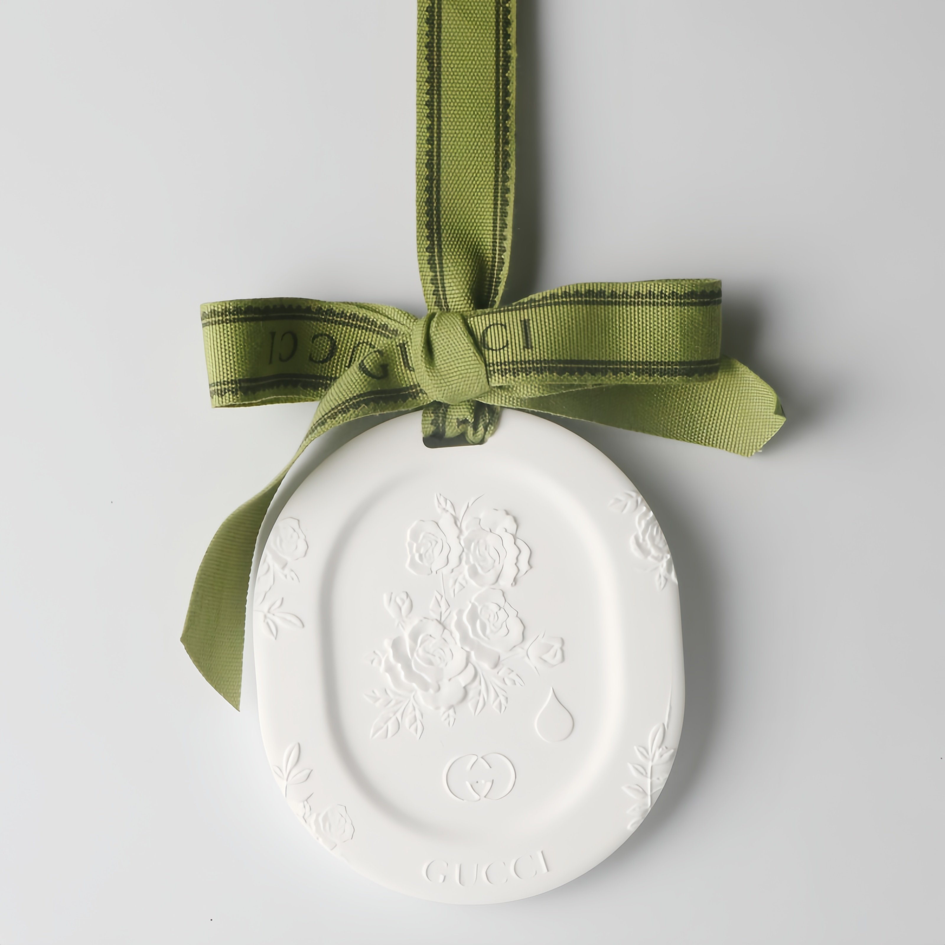 New Gift Set Oval Print Hanging scented Ceramic Stone Home Wardrobe Car Fragrance Air freshener Stone diffuser