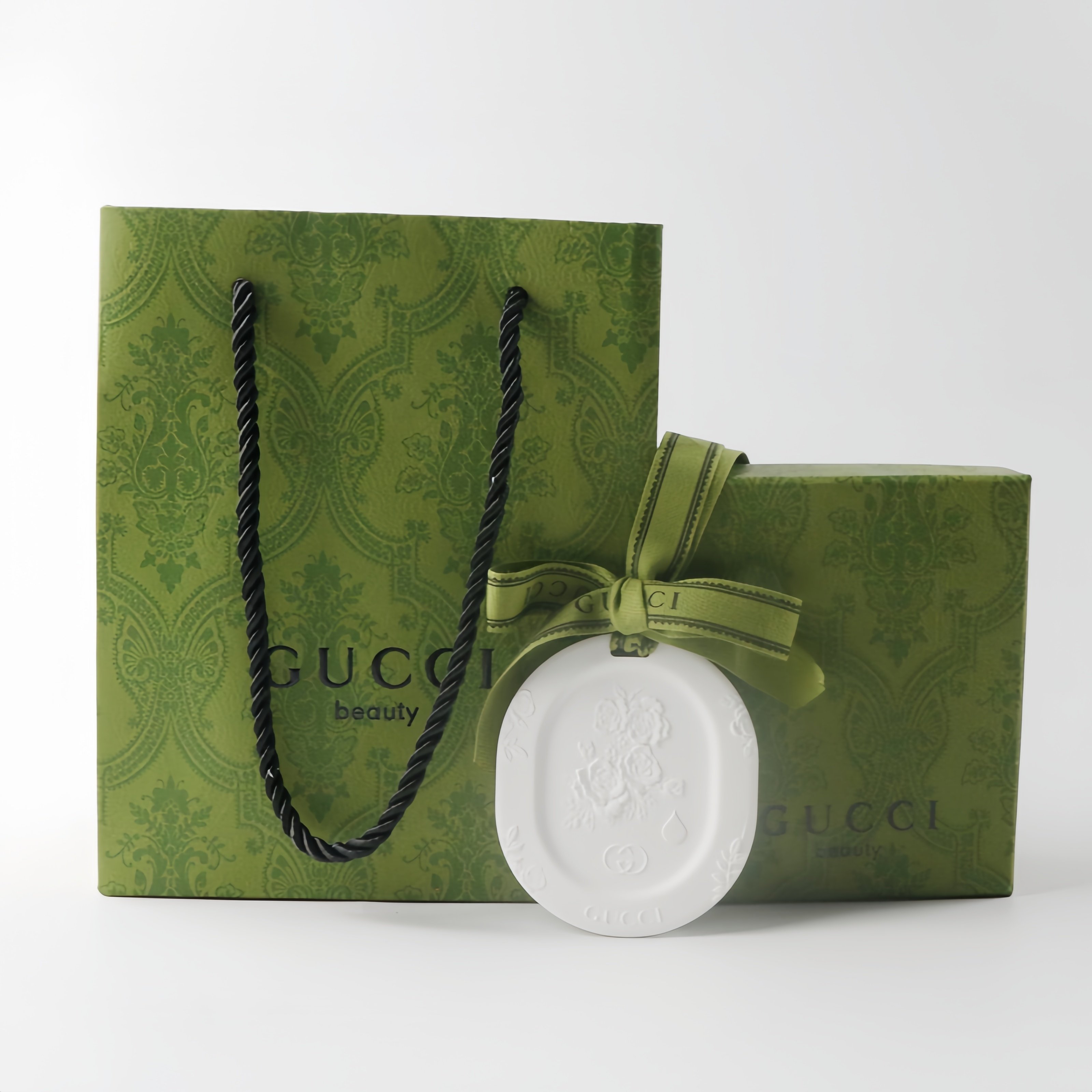 New Gift Set Oval Print Hanging scented Ceramic Stone Home Wardrobe Car Fragrance Air freshener Stone diffuser