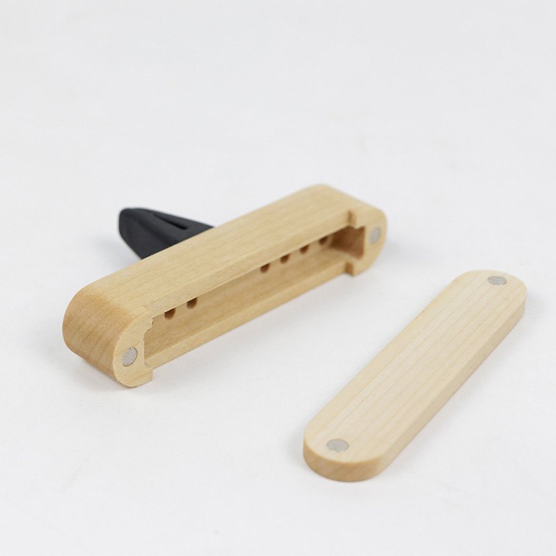 Wood Car Interior Accessories Air Freshener Aromatherapy Car Holder Clip Essential Oil Diffuser