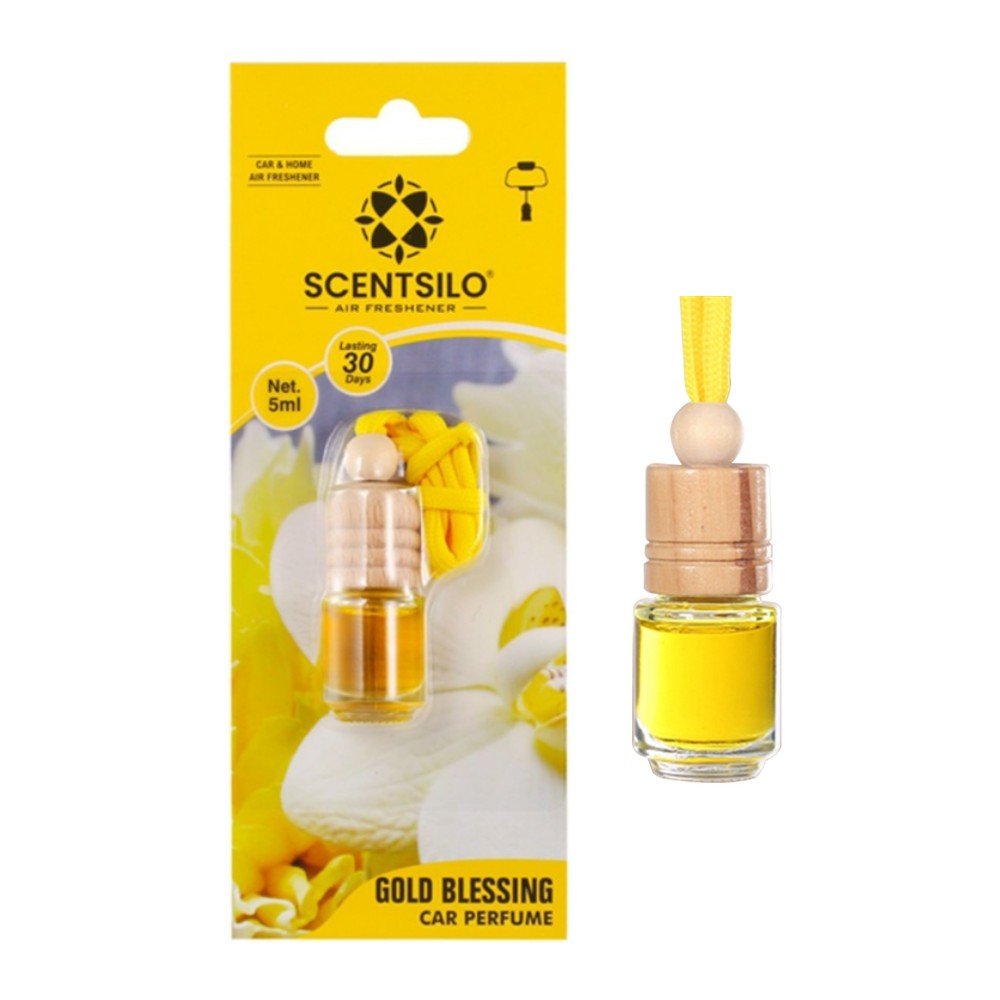 Luxury Car Freshener New Glass Car Air Freshener Bottle Essential Oil Diffuser Hanging Custom Fragrance For Car